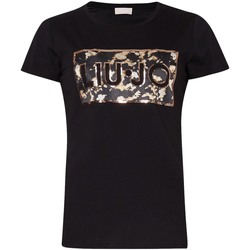 Abbigliamento Donna T-shirt maniche corte Liu Jo MA4333 J5904 Nero