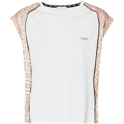 Abbigliamento Donna T-shirt maniche corte Liu Jo TA4102 JS003 Bianco