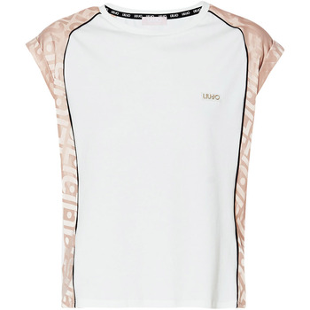 Abbigliamento Donna T-shirt maniche corte Liu Jo TA4102 JS003 Bianco