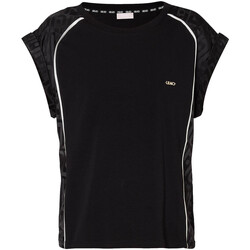Abbigliamento Donna T-shirt maniche corte Liu Jo TA4102 JS003 Nero
