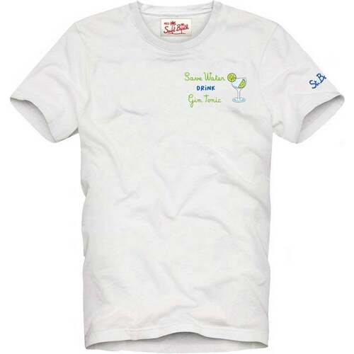 Abbigliamento Uomo T-shirt maniche corte Mc2 Saint Barth SKU_275965_1545509 Bianco