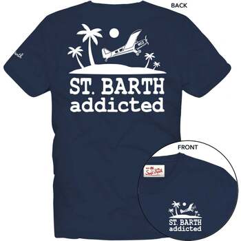 Abbigliamento Uomo T-shirt maniche corte Mc2 Saint Barth SKU_280095_1574306 Blu