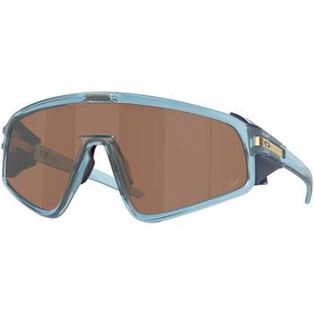 Orologi & Gioielli Occhiali da sole Oakley OO9404 Latch panel Occhiali da sole, Azzurro/Marrone, 35 mm Altri