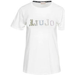 Abbigliamento Donna T-shirt maniche corte Liu Jo TA4204 JS923 Bianco
