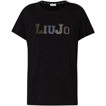 Abbigliamento Donna T-shirt & Polo Liu Jo TA4204 JS923 Nero