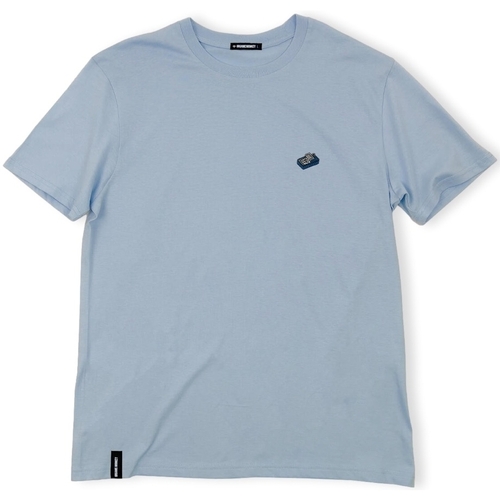 Abbigliamento Uomo T-shirt & Polo Organic Monkey Survival Kit T-Shirt - Blue Macarron Blu