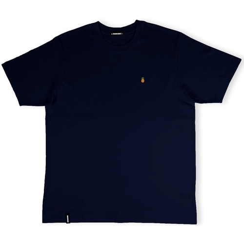 Abbigliamento Uomo T-shirt & Polo Organic Monkey Fine Apple T-Shirt - Navy Blu