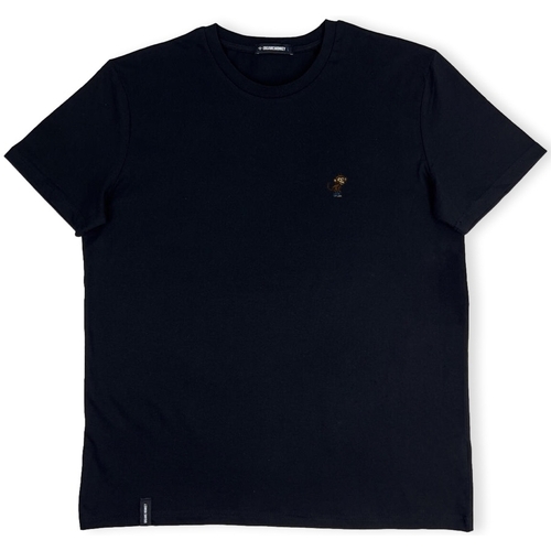 Abbigliamento Uomo T-shirt & Polo Organic Monkey Ay Caramba T-Shirt - Black Nero