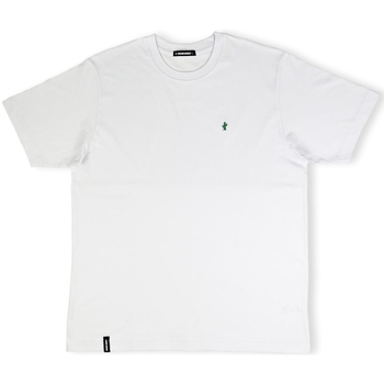 Abbigliamento Uomo T-shirt & Polo Organic Monkey Spikey Lee T-Shirt - White Bianco