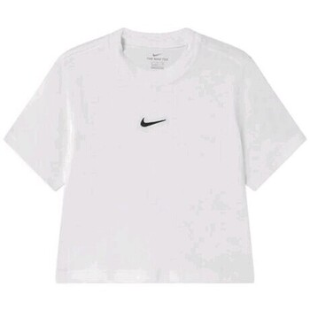 Abbigliamento Bambina T-shirt & Polo Nike DH5750-100 Bianco