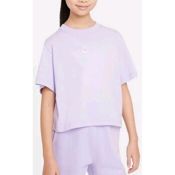 Abbigliamento Bambina T-shirt & Polo Nike DH5750-515 Viola