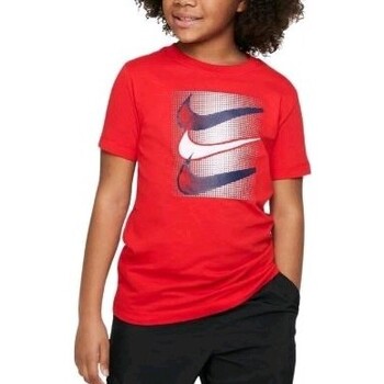 Abbigliamento Bambino T-shirt & Polo Nike DX9525-657 Rosso