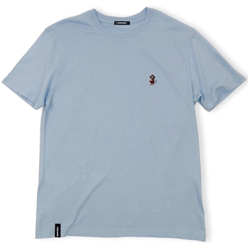 Abbigliamento Uomo T-shirt & Polo Organic Monkey Monkey Watch T-Shirt - Blue Macarron Blu
