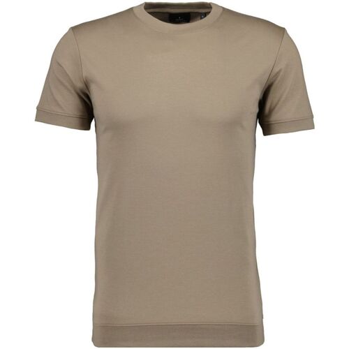 Abbigliamento Uomo T-shirt maniche corte Ragman T-SHIRT ROUND NECK WAIST RIB Beige