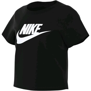 Abbigliamento Bambina T-shirt & Polo Nike DA6925-012 Nero