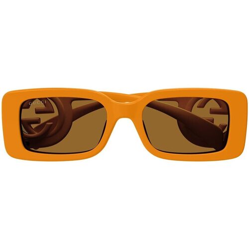 Orologi & Gioielli Occhiali da sole Gucci Occhiali da Sole  GG1325S 008 Arancio