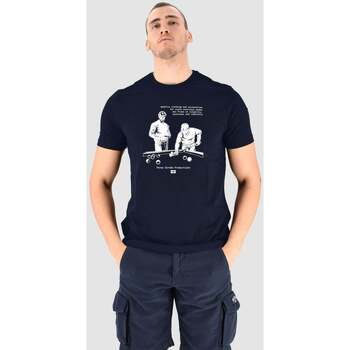 Abbigliamento Uomo T-shirt maniche corte Three Stroke Pool Table Blu
