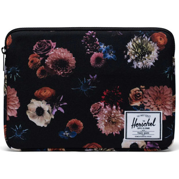 Borse Porta PC Herschel Anchor 13 Inch Sleeve Floral Revival Nero