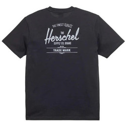 Abbigliamento T-shirt maniche corte Herschel Classic Tee Men's Black/White Nero