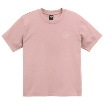 Abbigliamento T-shirt maniche corte Herschel Basic Tee Women's Ash Rose/Blanc De Blanc Rosa