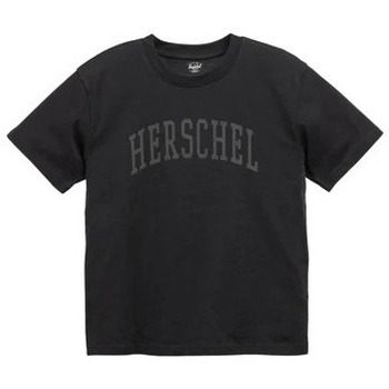 Abbigliamento T-shirt maniche corte Herschel Faculty Tee Women's Black/Black Beauty Nero