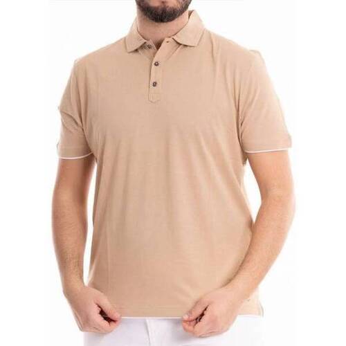 Abbigliamento Uomo T-shirt maniche corte Markup Polo uomo  MK691018 Beige