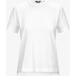 Abbigliamento Donna T-shirt maniche corte K-Way T-shirt  vestibilità regular K2122UW Bianco