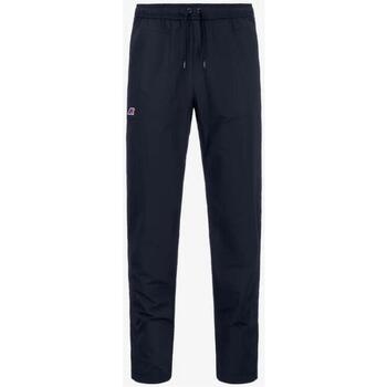 Abbigliamento Uomo Pantaloni K-Way Pantaloni sportivi in misto cotone K2125BW Blu