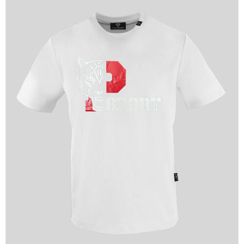 Abbigliamento Uomo T-shirt maniche corte Philipp Plein Sport - tips410 Bianco