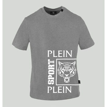 Abbigliamento Uomo T-shirt maniche corte Philipp Plein Sport - tips406 Grigio