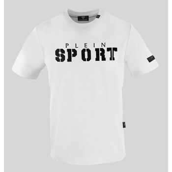 Abbigliamento Uomo T-shirt maniche corte Philipp Plein Sport tips40001 white Bianco