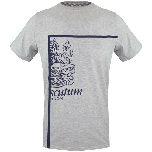 Abbigliamento Uomo T-shirt maniche corte Aquascutum - tsia127 Grigio