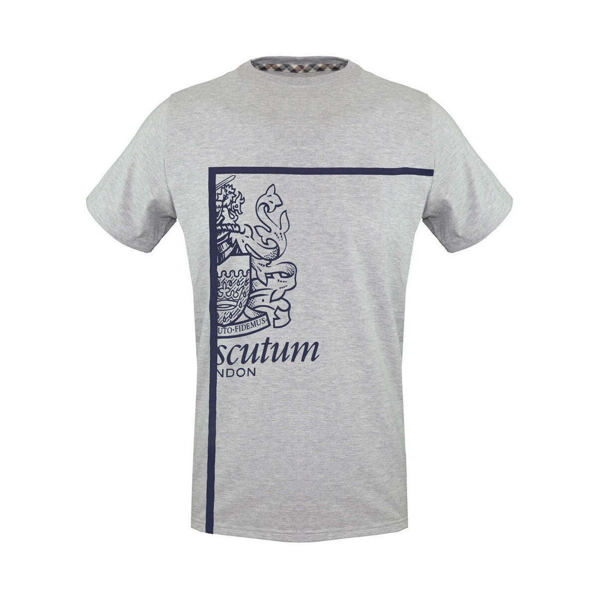 Abbigliamento Uomo T-shirt maniche corte Aquascutum - tsia127 Grigio