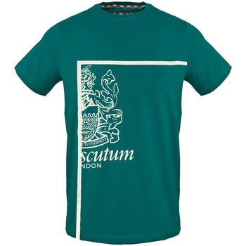 Abbigliamento Uomo T-shirt maniche corte Aquascutum tsia127 32 green Verde