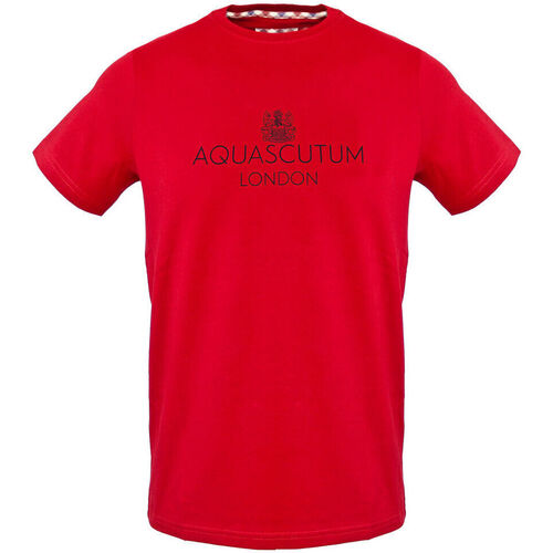 Abbigliamento Uomo T-shirt maniche corte Aquascutum - tsia126 Rosso