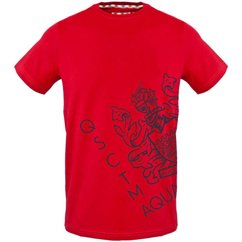 Abbigliamento Uomo T-shirt maniche corte Aquascutum - tsia115 Rosso