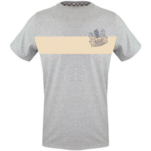 Abbigliamento Uomo T-shirt maniche corte Aquascutum - tsia103 Grigio