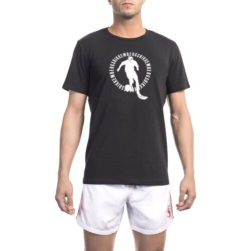 Abbigliamento Uomo T-shirt maniche corte Bikkembergs - bkk1mts02 Nero