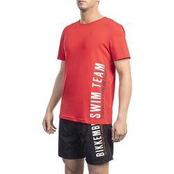 Abbigliamento Uomo T-shirt maniche corte Bikkembergs - bkk1mts04 Rosso