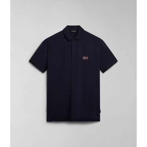 Abbigliamento Uomo T-shirt & Polo Napapijri EBEA 2 NP0A4HPY-176 BLU MARINE Blu
