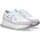 Scarpe Donna Sneakers basse Rucoline sneaker Aki pelle camoscio nylon bianca Bianco