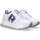 Scarpe Donna Sneakers basse Rucoline sneaker Aki pelle bianco lilla Bianco