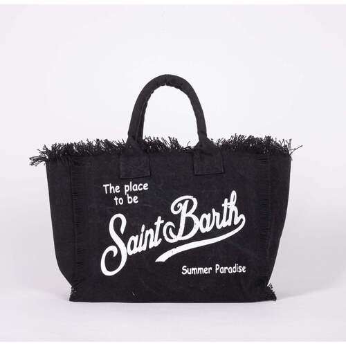 Borse Donna Borse a mano Mc2 Saint Barth borsa vanity grande nera Nero