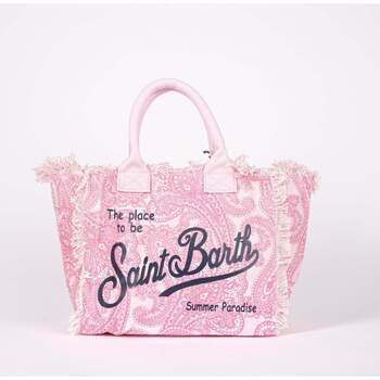 Borse Donna Borse a mano Mc2 Saint Barth borsa vanity cachemire vibe rosa Rosa