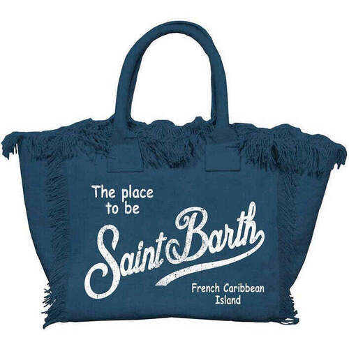 Borse Donna Borse a mano Mc2 Saint Barth borsa vanity grande 61 blue navy Blu