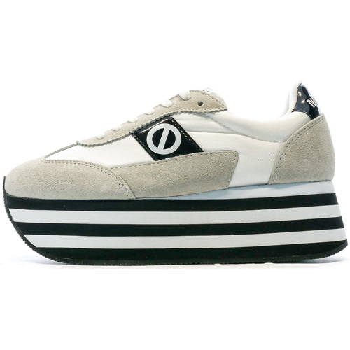 Scarpe Donna Sneakers basse Sans marque KNIO-N604-01 Bianco