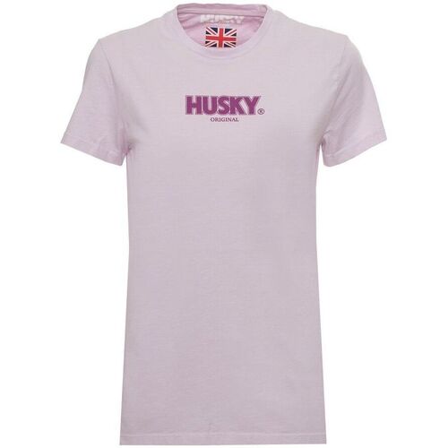 Abbigliamento Donna T-shirt maniche corte Husky - hs23bedtc35co296-sophia Viola
