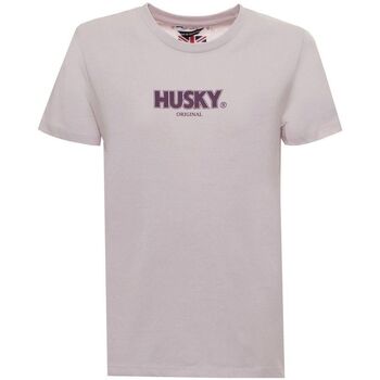 Abbigliamento Donna T-shirt maniche corte Husky hs23bedtc35co296 sophia-c445 pink Rosa