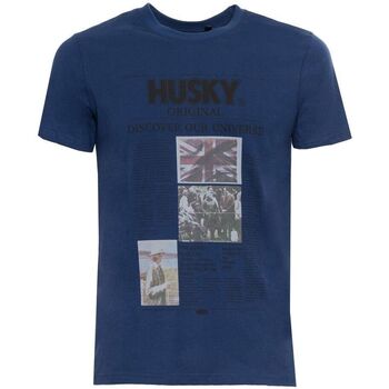 Abbigliamento Uomo T-shirt maniche corte Husky - hs23beutc35co196-tyler Blu