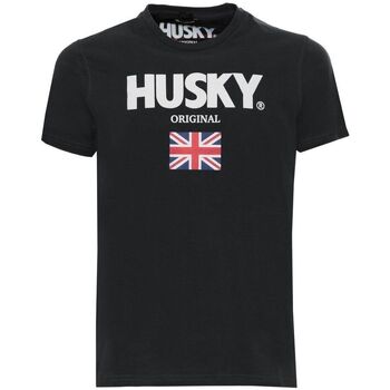 Abbigliamento Uomo T-shirt maniche corte Husky - hs23beutc35co177-john Nero